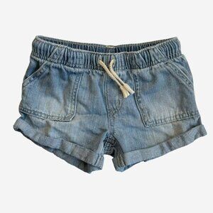 Cat & Jack Denim Jean Shorts Size XS
